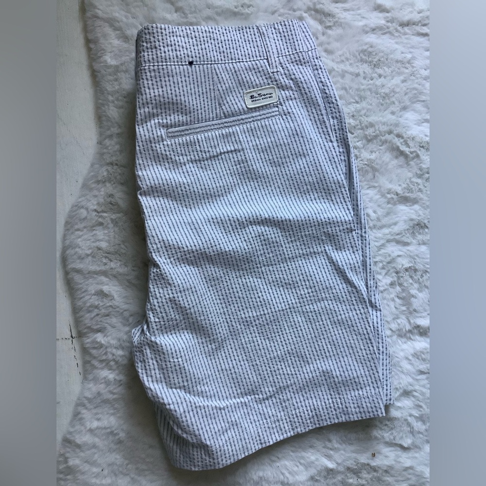 Ben Sherman new seersucker men’s shorts regular fit size 36
